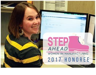 Manufacturing Institute Selects Engineering Alumna as 2017 STEP Ahead Honoree